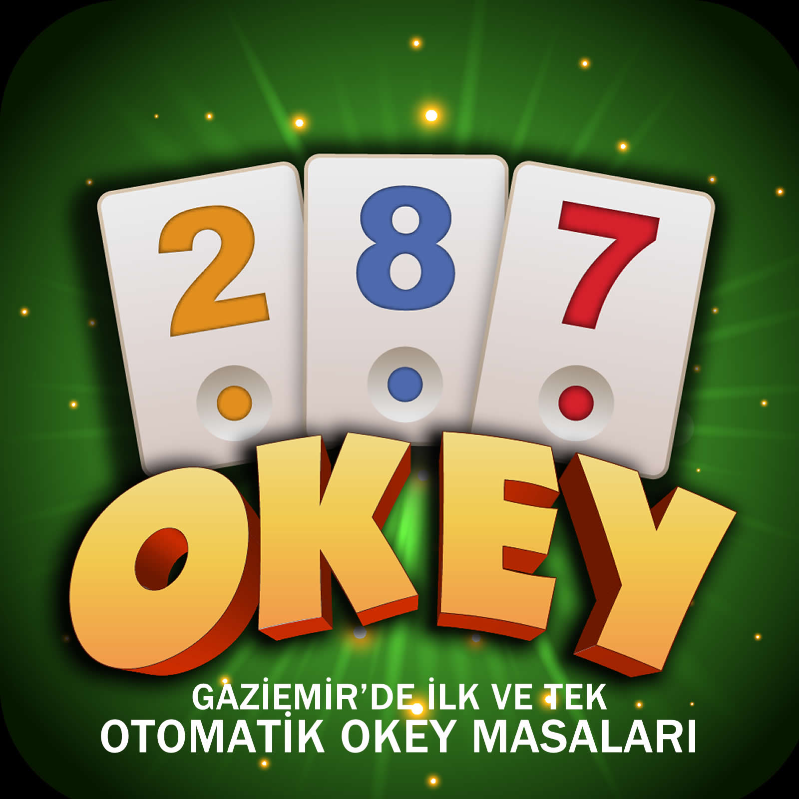 Gaziemirde otomatik okey masas